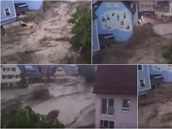 Blesková povode v Nmecku.