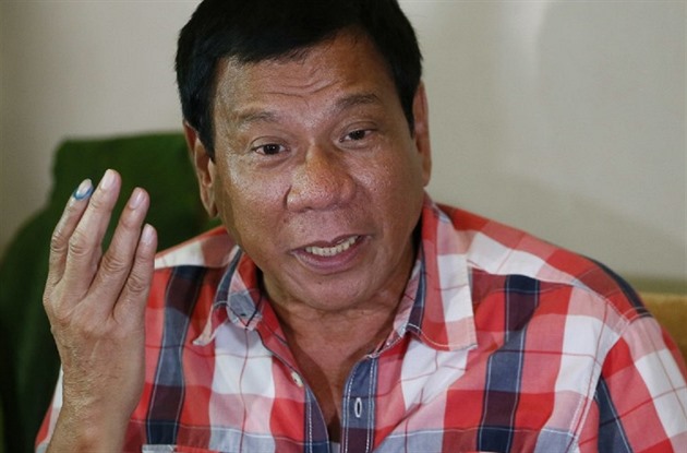 Filipínský prezident Rodrigo Duterte vyzval obyvatele zem k tomu, a na...