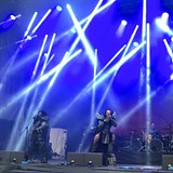 Na festivalu mimo jin vystupovali i Lordi, hard rockov a heavy metalov...