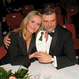 Karel Svoboda s manželkou v roce 2005.