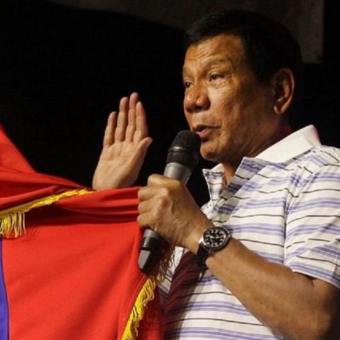 Filipnm hodl Duterte vldnout tvrdou rukou.