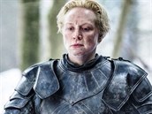 Její Brienne z Tarthu je v seriálu drsnou rytíkou.