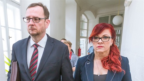 Jana Nečasová má smutného manžela.