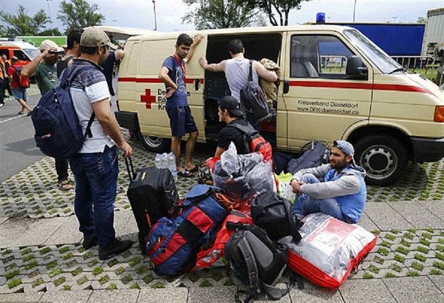 Uprchlíci, kteí objekt obývali, byli pevezeni do jiných zaízení.