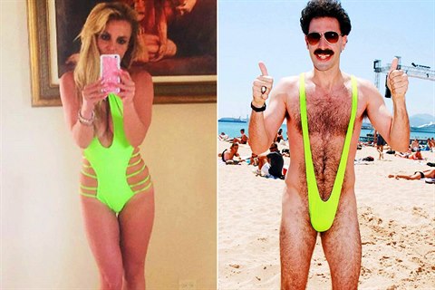 Fotogalerie: Plavky jako Borat nosí bohužel vždy jen lidé chlupatí, tlustí  nebo staří. Kdo...