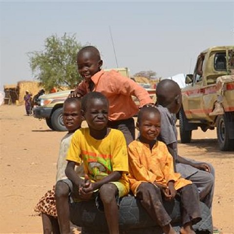 V uprchlickch tborech v Nigeru ije mnoho dt.