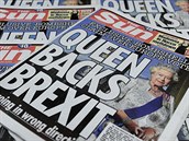 Velká Británie je národem euroskeptik a ani královna není v tomto ohledu...