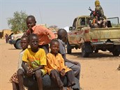 V uprchlických táborech v Nigeru ije mnoho dtí.