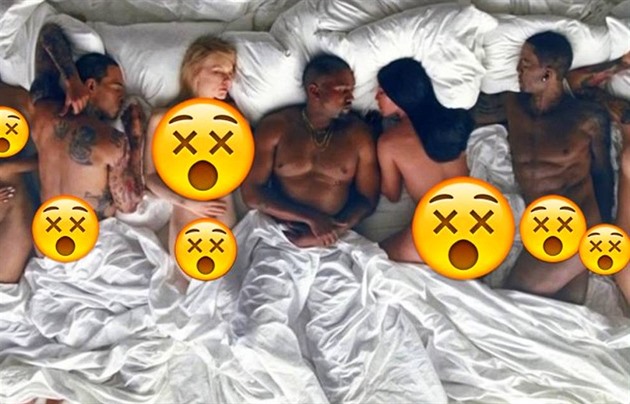 Kanye West svlékl celebrity ve svém novém klipu Famous!
