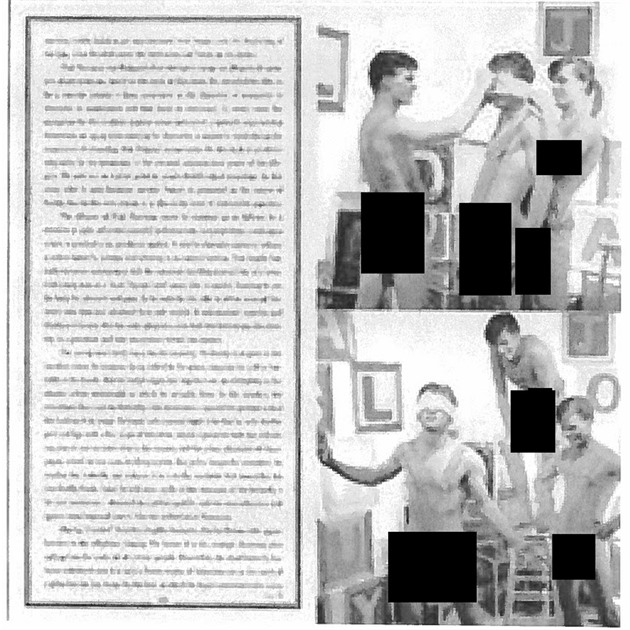 Obrázky nahých chlapc pi sexuálních hrátkách lecos dokazují.
