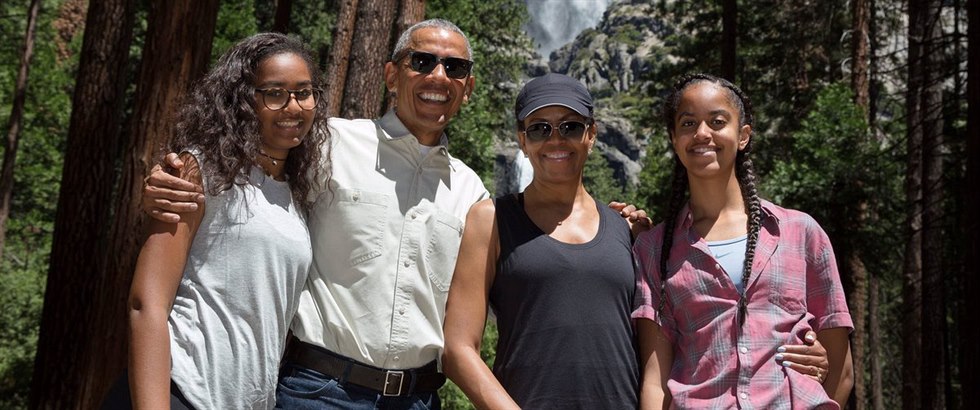 I Michalle Obama popála tatínkovi svých dtí astný Den otc.