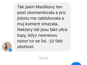 Marta antorová se odhalila nefér jednání Hanky Malíkové.