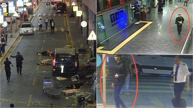 Kamery zaznamenaly teroristy těsně před útokem.