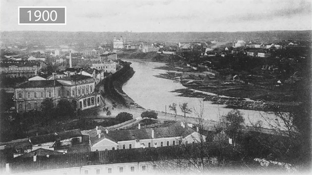 Vilnius v roce 1900.