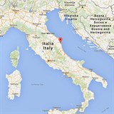 Útok se odehrál ve městě Fermo na západě Itálie.