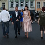 Po odjezdu Jaromra Jgra pijeli Leo Mare a Monika Koblkov.
