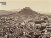 Athény v roce 1862.