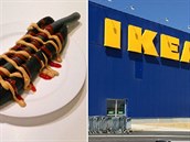 Japonsko vdy ním pekvapí. Kdy si v místní IKEA dáte párek v rohlíku,...