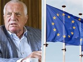 Václav Klaus se na konferenci v jiní Francii rozhovoil o budoucnosti Evropské...