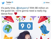 Katy Perry má 90 milion následovatel na Twitteru!