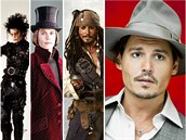 Johnny Depp je mu mnoha tváí. Která z jeho rolí vám pijde nejílenjí?