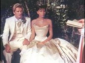 Archivní snímek ze svatby manel Beckhamových.