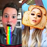 Ariana Grande a Jimmy Fallon ve Snapchat duetu!