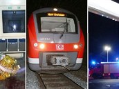 Ve vlaku poblí nmeckého Würzburgu vera v noci ádil ílenec. Teprve...