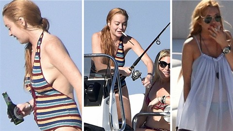 Lindsay Lohan prohlásila, že je těhotná. Její chování je velmi nezodpovědné.