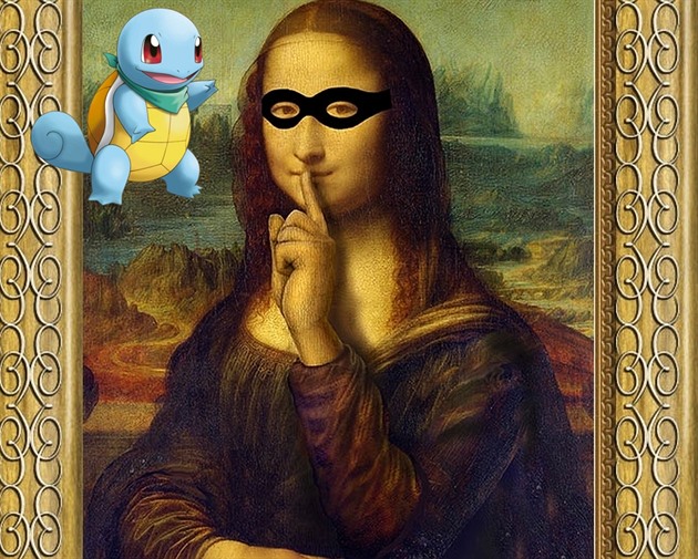 Najdi Pokémony na slavných malbách