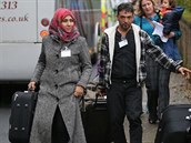 Syrské rodiny pily do Anglie s nadjí na lepí ivot.