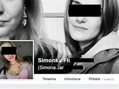 Zesnulá Simona se u na Facebooku jmenuje jinak.