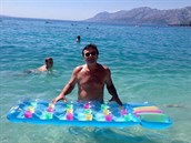 Pavel Trávníek si uívá dovolenou v Chorvatsku.