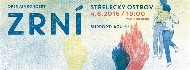 Skvlá kapela Zrní vystoupí 4. 8. 2016 v Praze