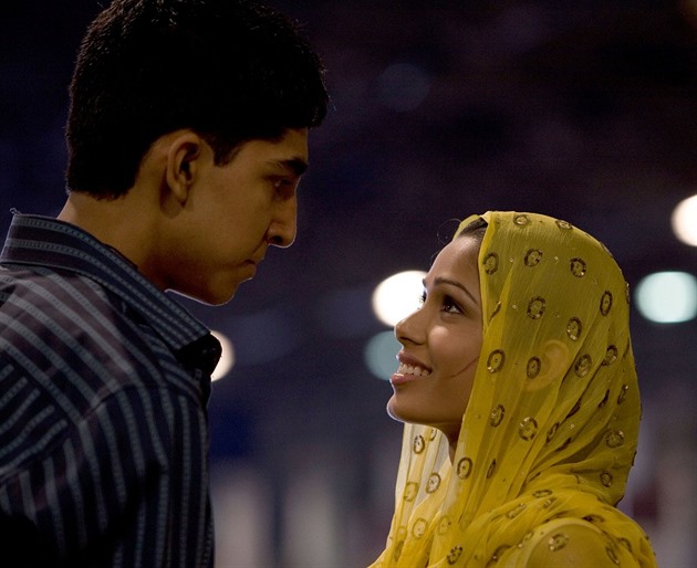 Freida Pinto a Dev Patel