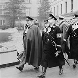 Hermann Goering, Heinrich Himmler, Reinhard Heydrich.