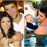 To je ale rodinka. Plaveck ampion Michael Phelps ukzal sexy snoubenku a...