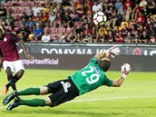 Thiemoko Konaté dal proti Slovácku tetí gól Sparty.
