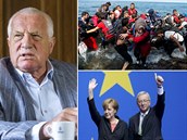 Exprezident Václav Klaus v rozhovoru pro asopis Týden prohlásil, e Evropa...