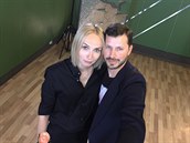 Jana Plodková a její tanení partner Michal Padevt.