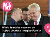 Parodie na kampa� HateFree Culture.