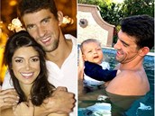 To je ale rodinka. Plavecký ampion Michael Phelps ukázal sexy snoubenku a...