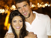 Phelps se svojí snoubenkou Nicole.