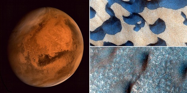 Mars známe jako rudou planetu a opravdu tak z vesmíru působí. Za vše ale může...