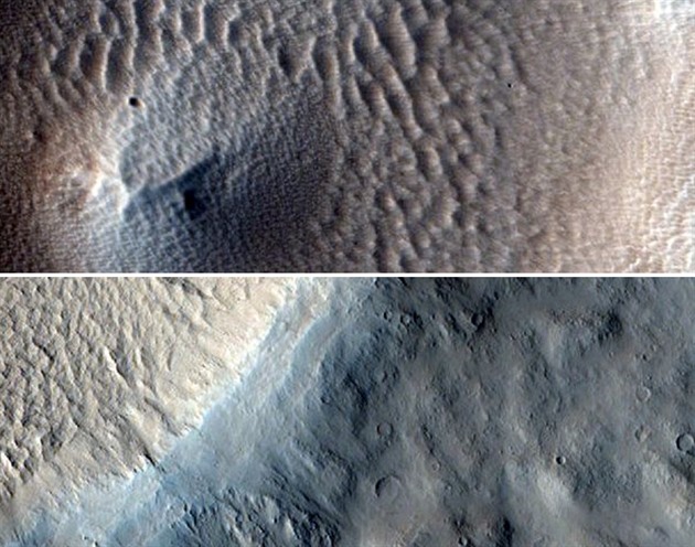 Zvrsnn pln na Marsu po dopadech mnoha meteorit nabz pozoruhodnou...