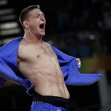 Zlatá radost. Judista Lukáš Krpálek se stal v Riu olympijským vítězem.