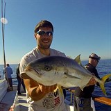 V Mexiku ulovil Yellowtail fish - 108 cm, 11 kg