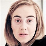 Takto vypad Adele bez make-upu.