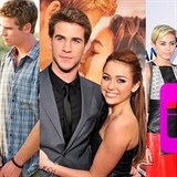 Miley Cyrus a Liam Hemsworth