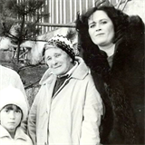 Rodinné foto 80. let z archivu Hany Gregorové a Radka Brzobohatého.